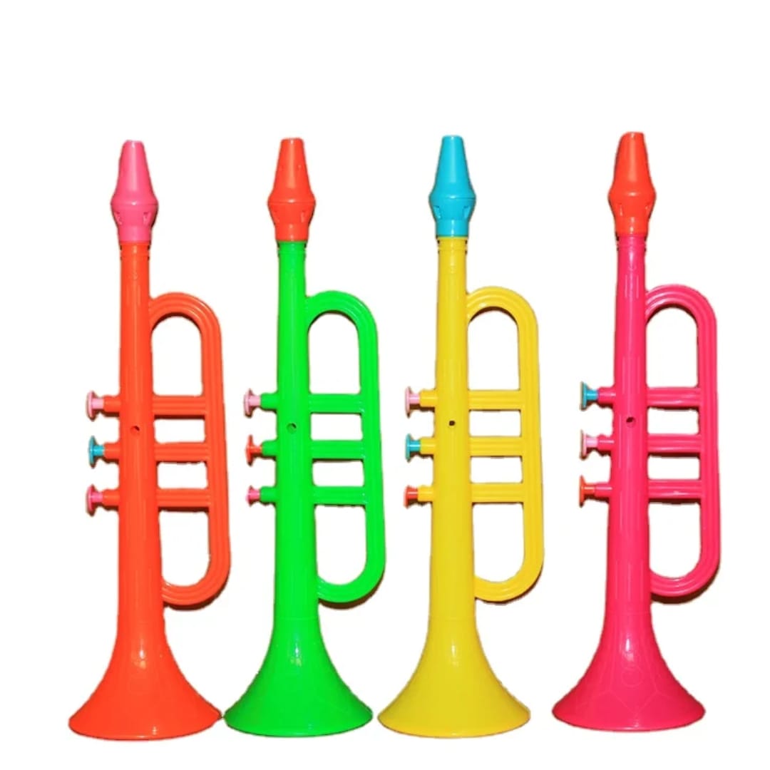 plastic trumpets